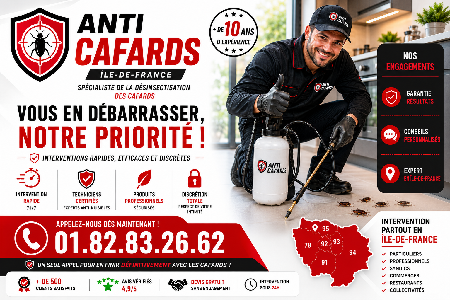 Cafards Taverny